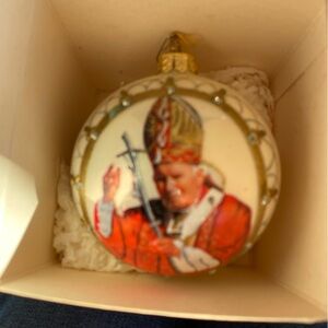 Polonaise Pope John Paul ll Ornament